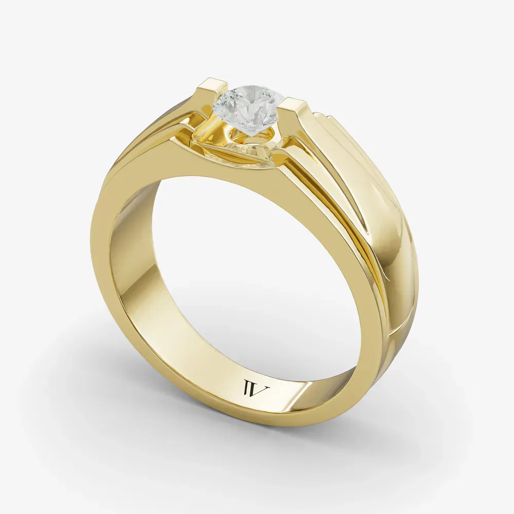Archi Round 14KY Ring - Loading
