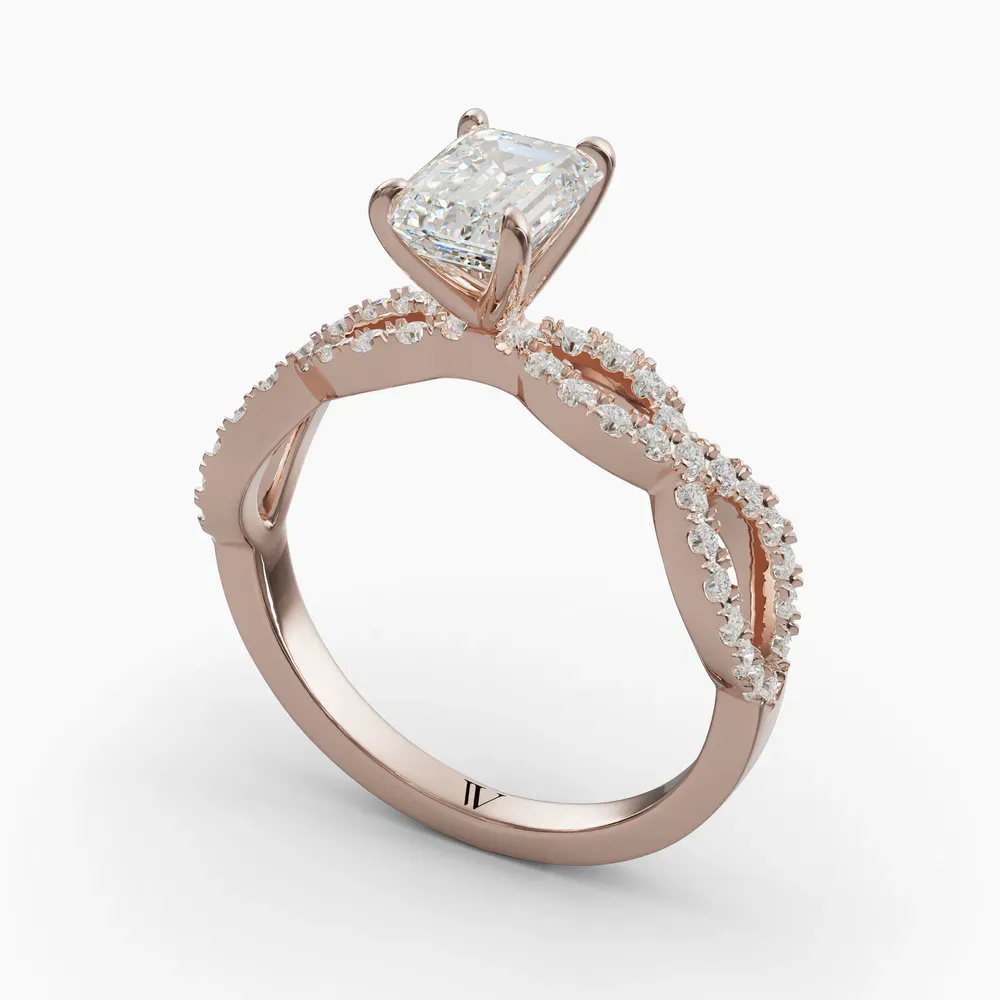 Aurelia Emerald 14KR Ring - Loading