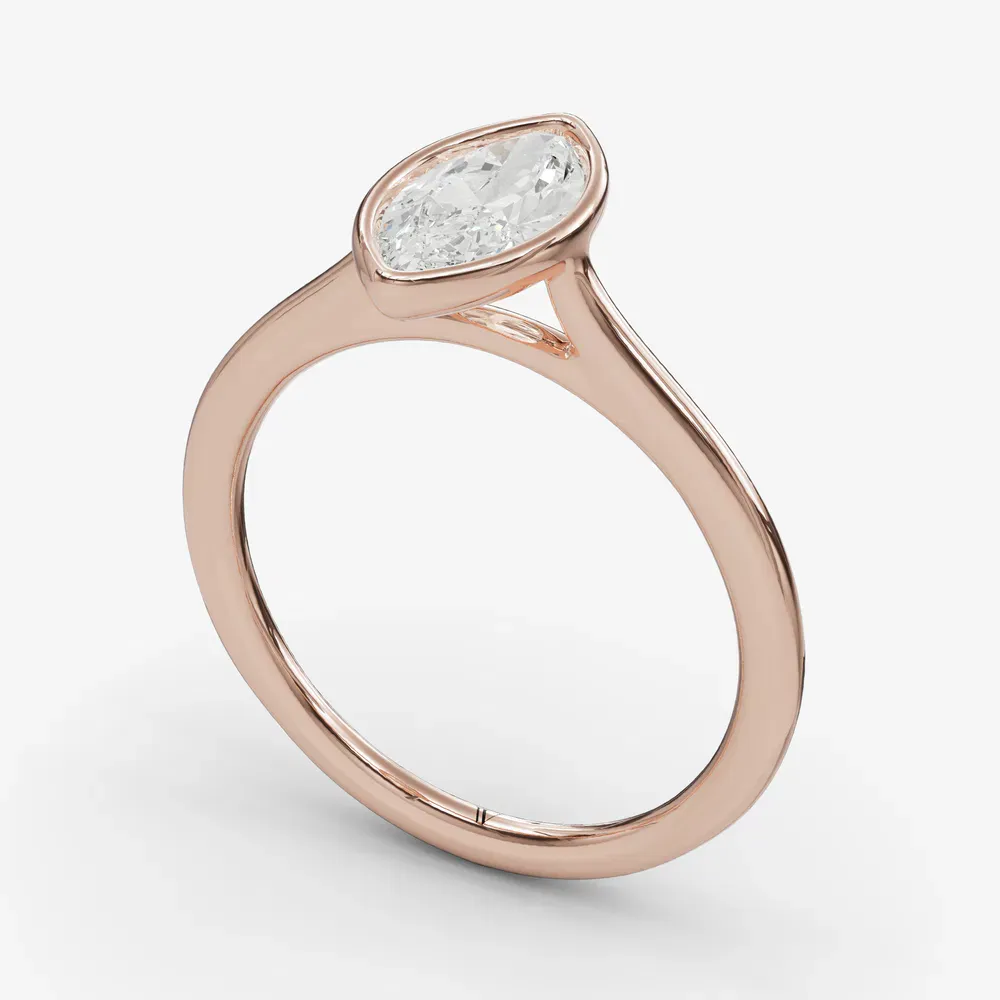 Borvi Marquise 14KR Ring - Loading