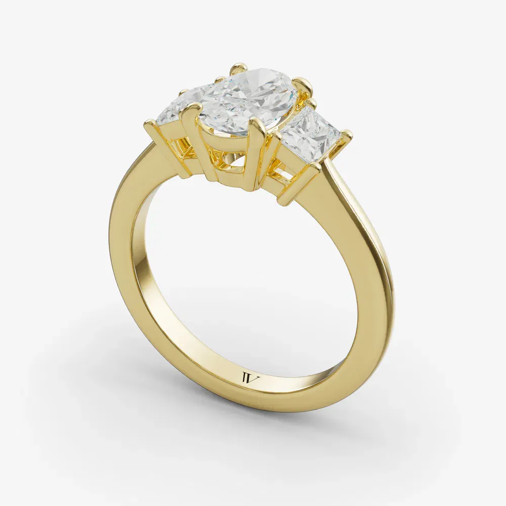 Dravon Oval 14KY Ring - Loading