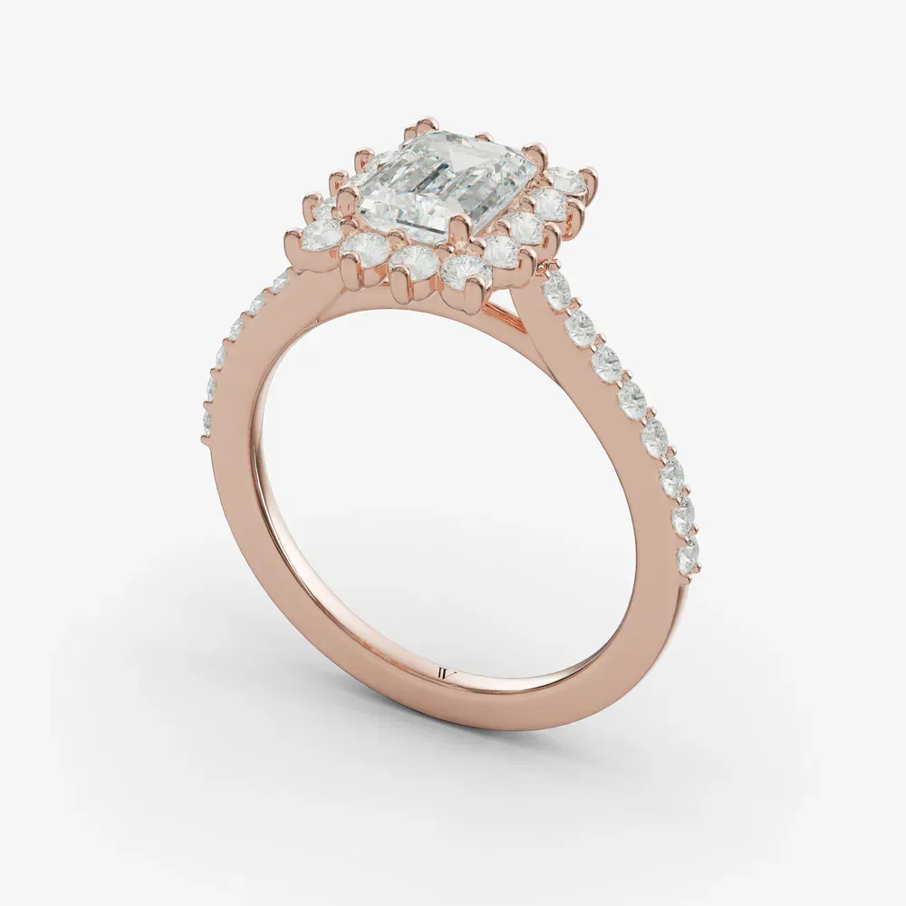 Elite Juniper Emerald 14KR Ring - Loading