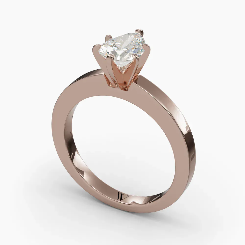 Elun Pear 14KR Ring - Loading