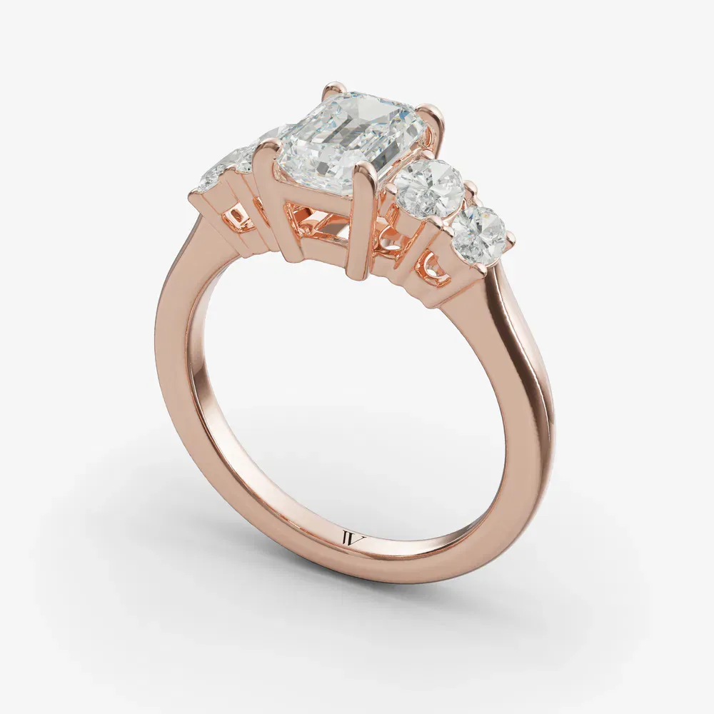Elyx Emerald 14KR Ring - Loading
