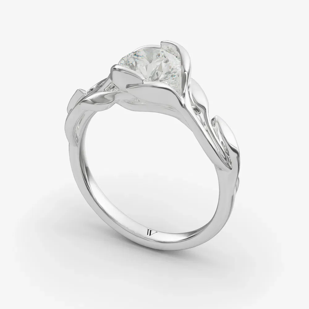 Evelyn Round 14KW Ring - Loading