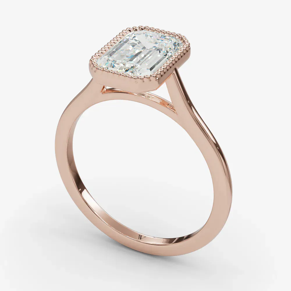 Firen Emerald 14KR Ring - Loading