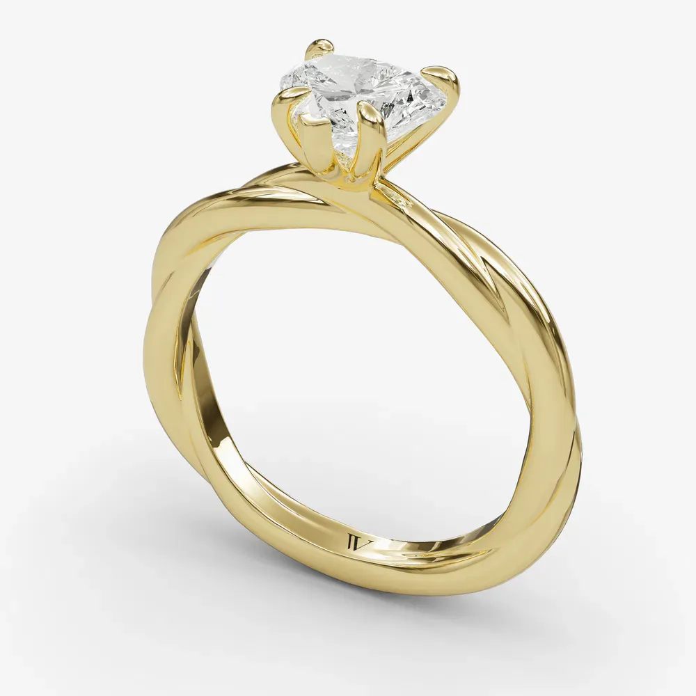 Fyora Heart 14KY Ring - Loading