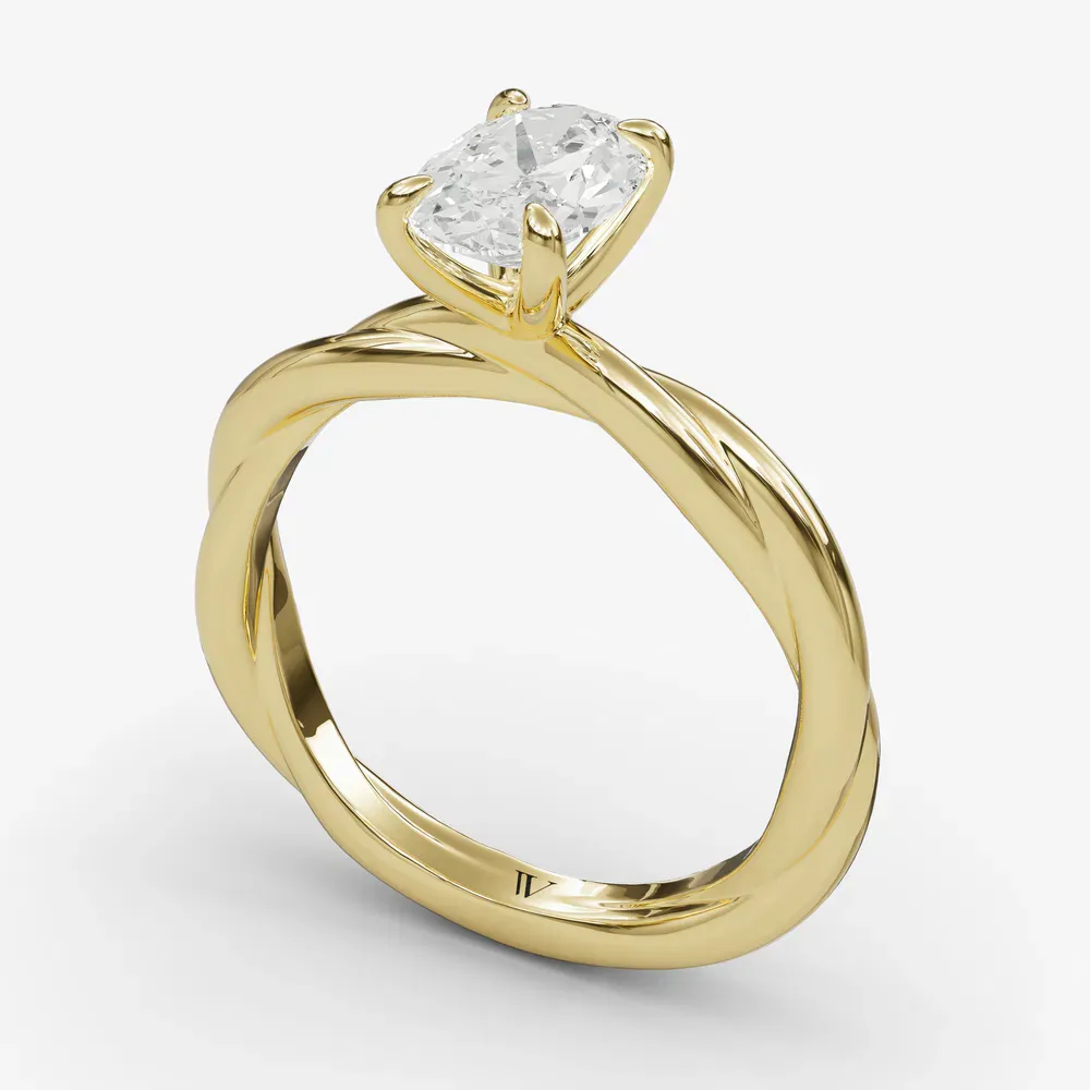 Fyora Oval 14KY Ring - Loading