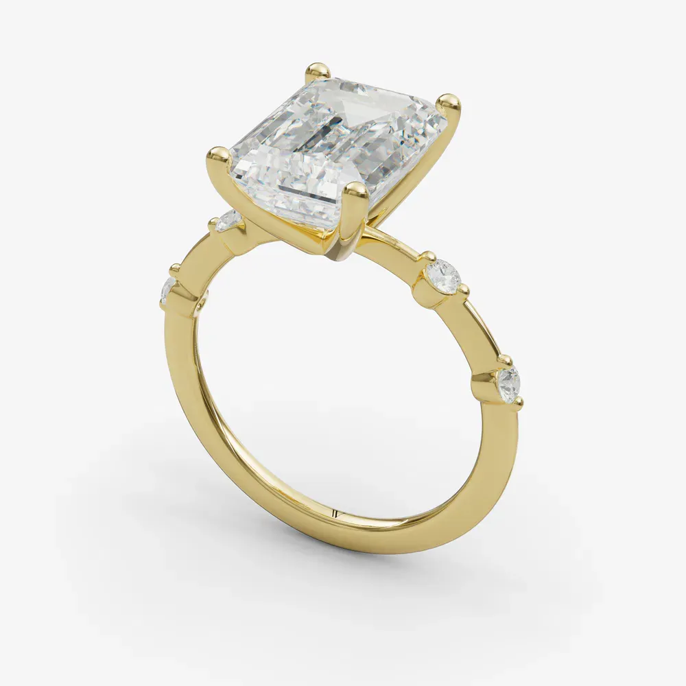Hriw Emerald 14KY Ring - Loading