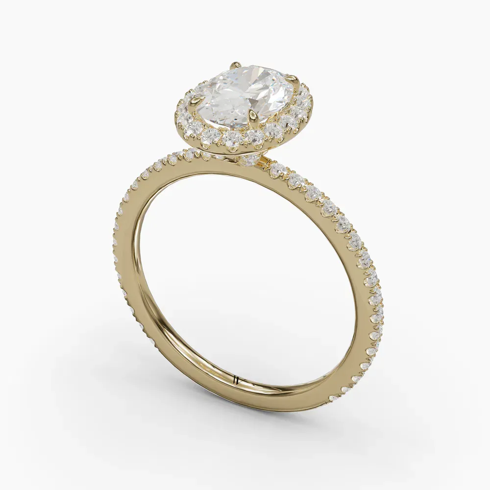 Jynl Oval 14KY Ring - Loading
