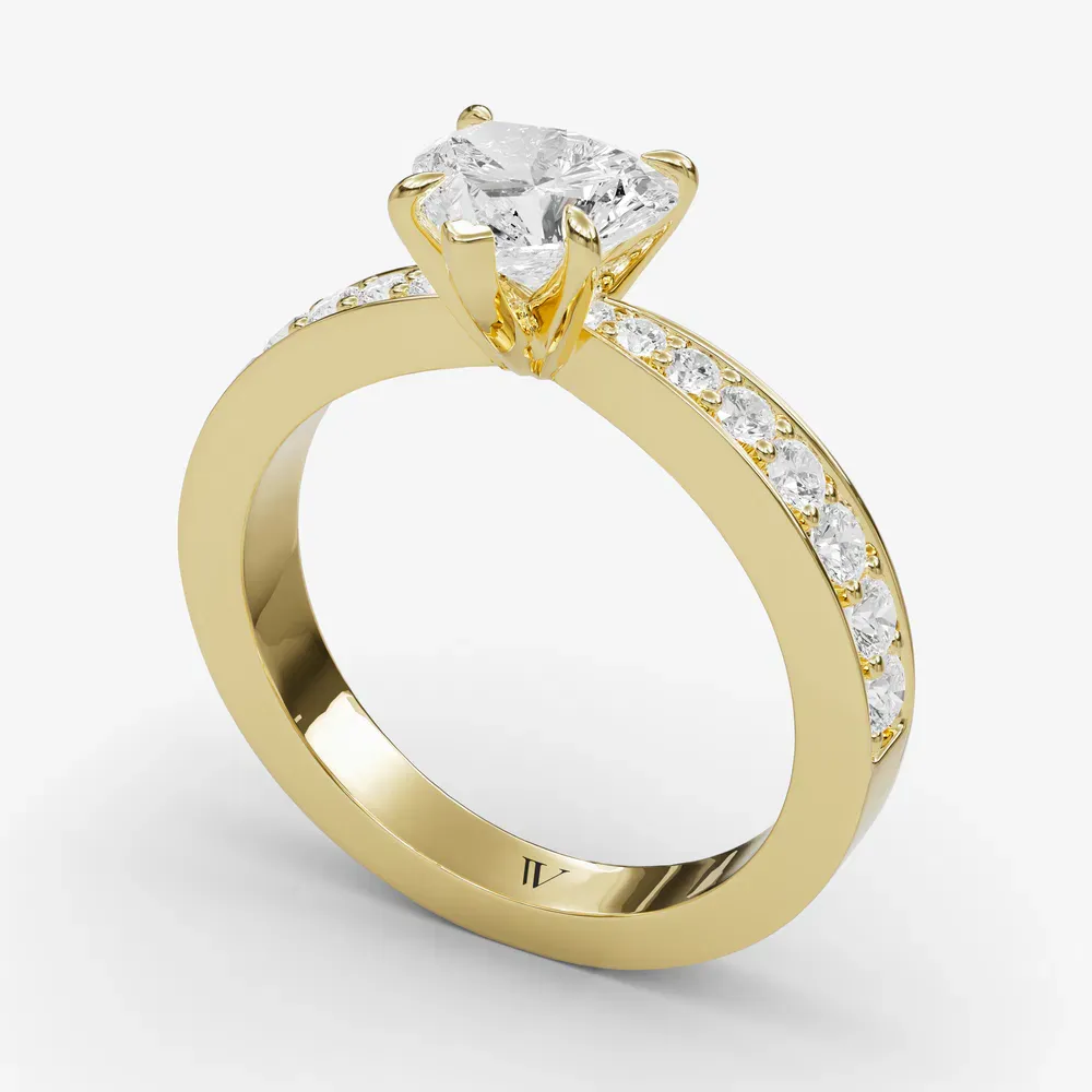 Kaelis Heart 14KY Ring - Loading
