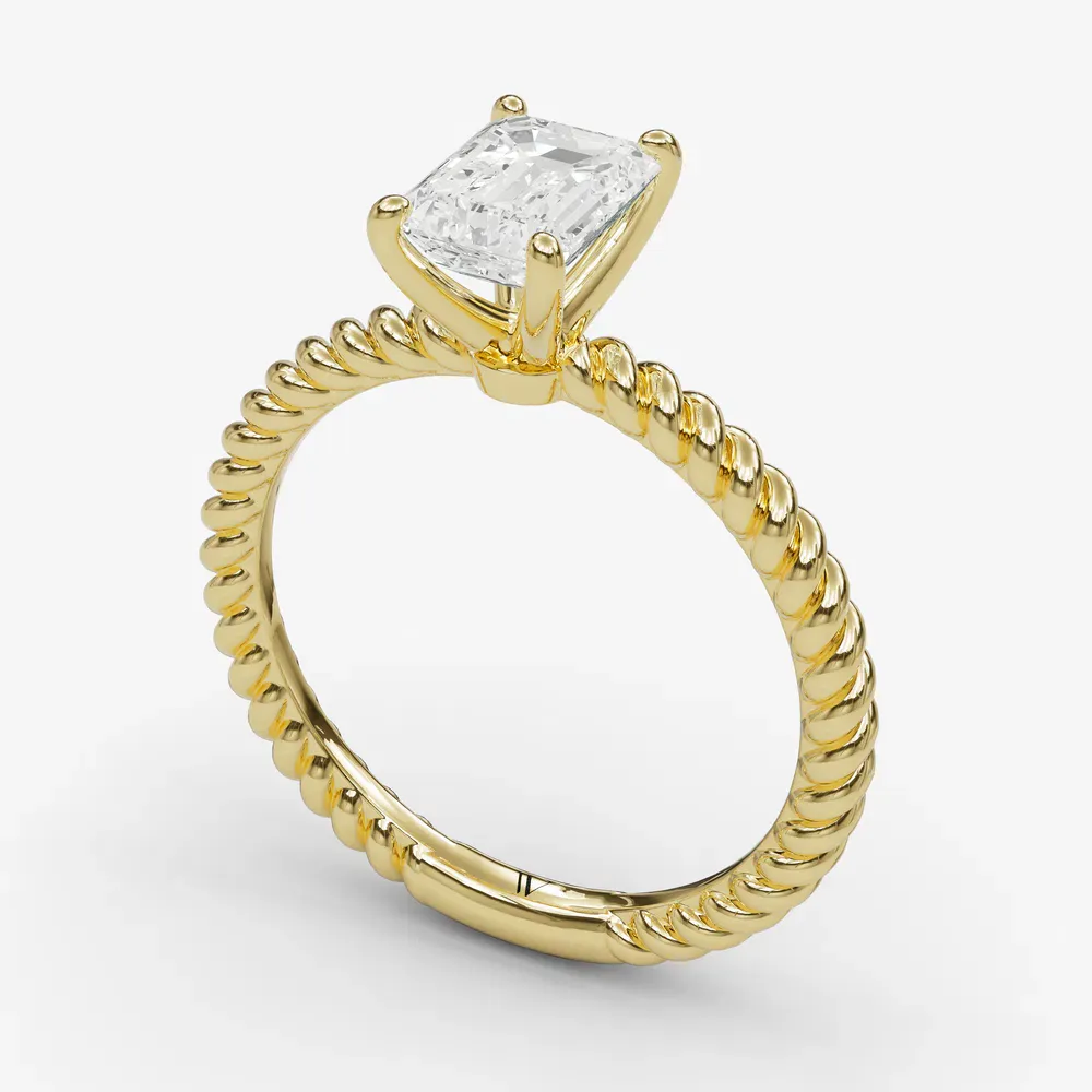 Liray Emerald 14KY Ring - Loading