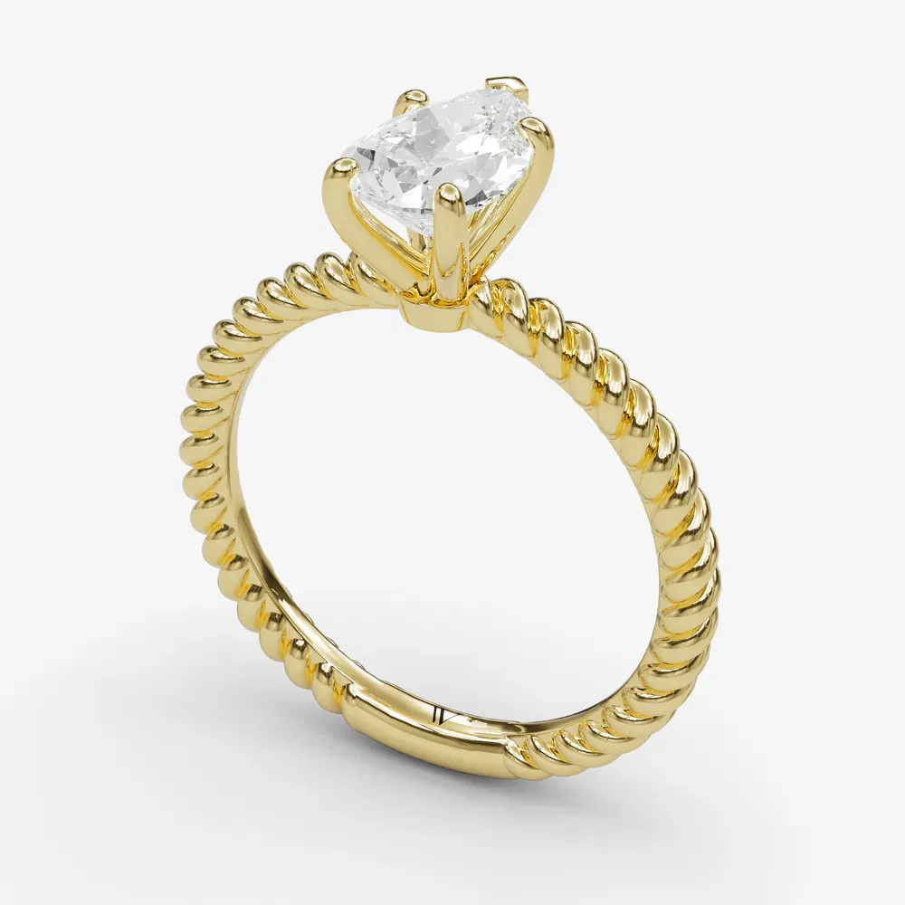 Liray Pear 14KY Ring - Loading