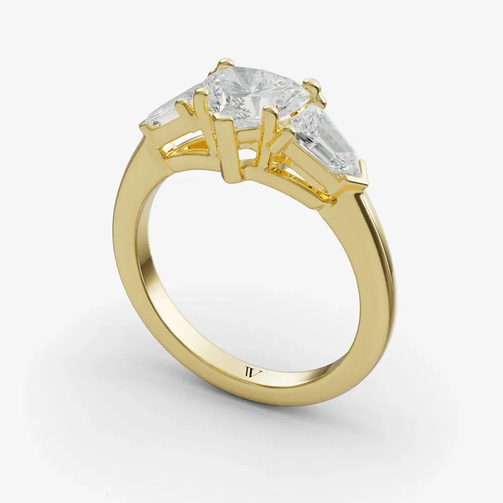 Lyris Heart 14KY Ring - Loading
