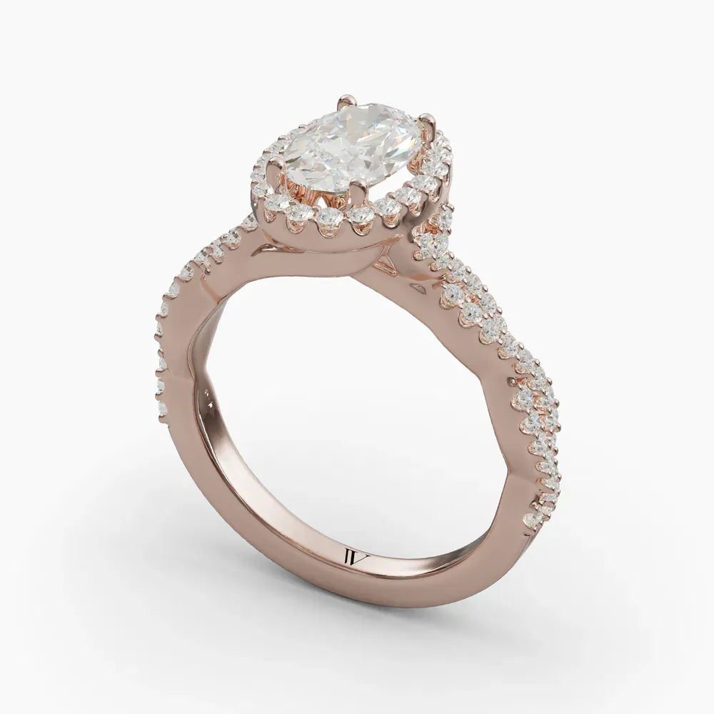 Meraki Oval 14KR Ring - Loading
