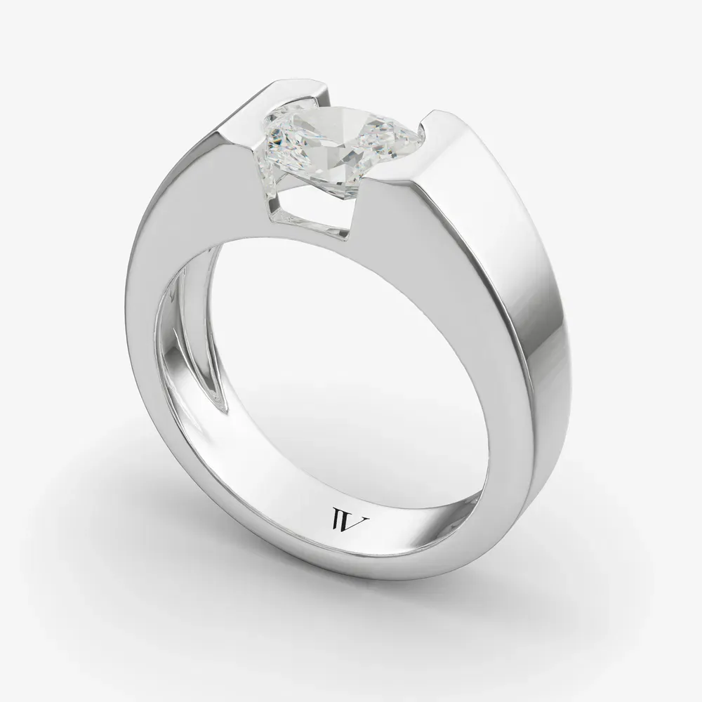 Raven Oval 14KW Ring - Loading