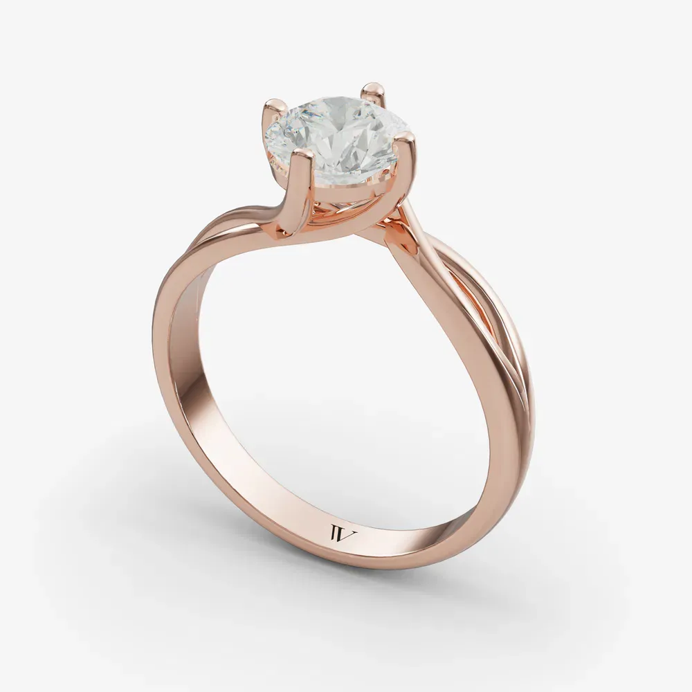 Ruby Round 14KR Ring - Loading