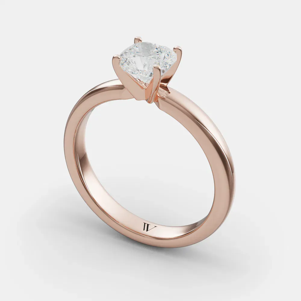 Sorrq Cushion 14KR Ring - Loading