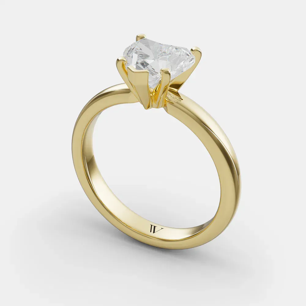 Sorrq Heart 14KY Ring - Loading