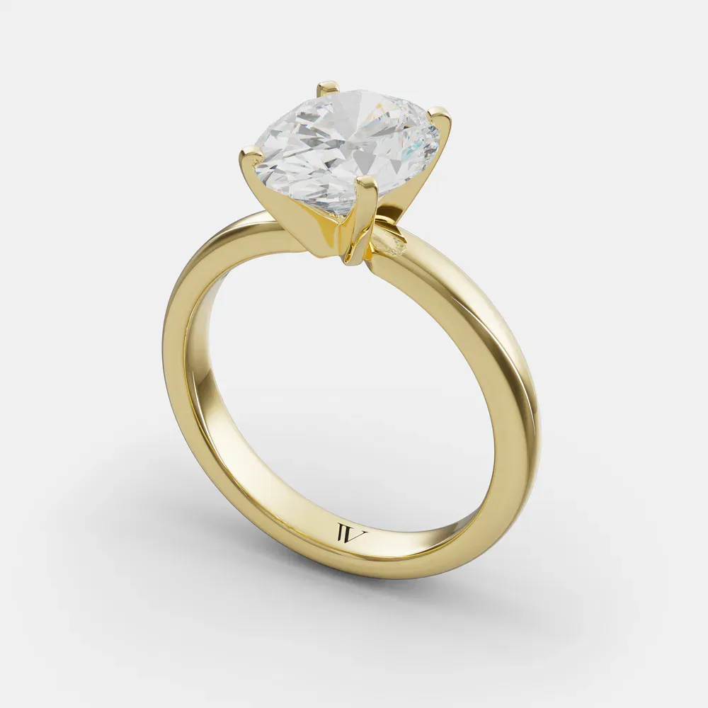 Sorrq Oval 14KY Ring - Loading