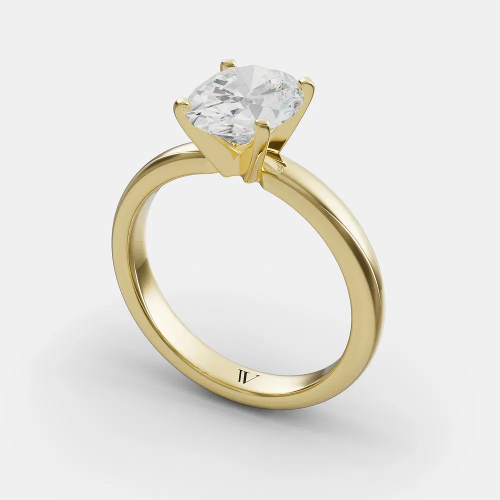 Sorrq Oval 14KY Ring - Loading