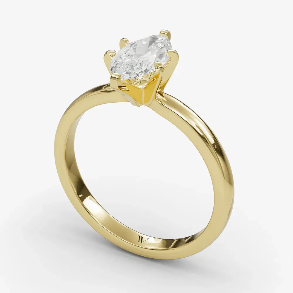 Thaly Marquise 14KY Ring - Loading