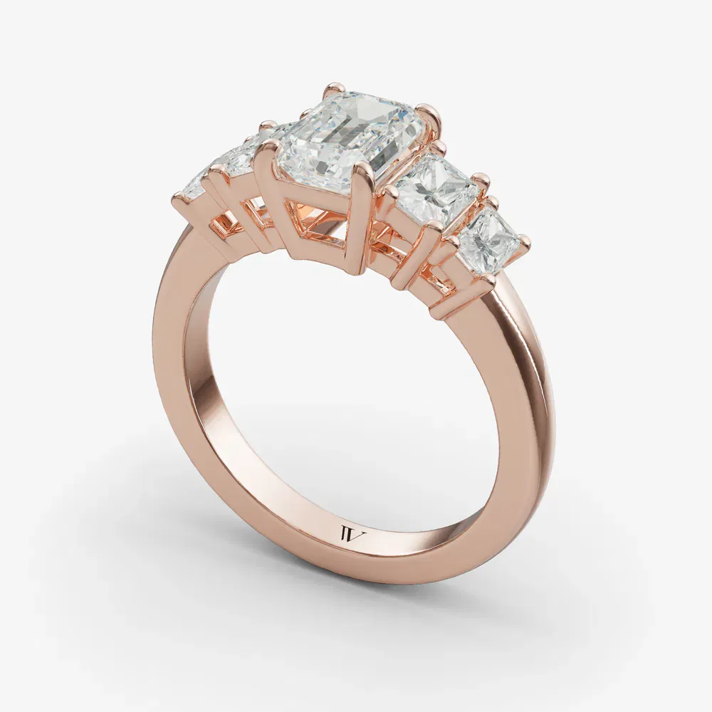 Velaris Emerald 14KR Ring - Loading