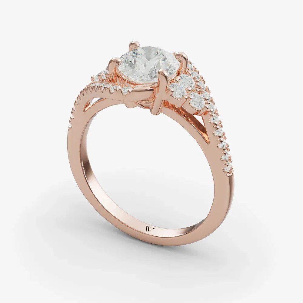 Yixelo Round 14KR Ring - Loading