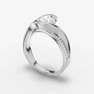Elara Round 14KW Ring - Loading
