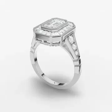 Luxen Emerald 14KW Ring - Loading