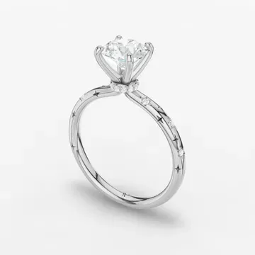 Celestyn Round 14KW Ring - Loading