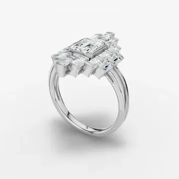 Kryst Emerald 14KW Ring - Loading