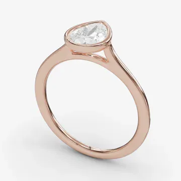 Borvi Pear 14KR Ring - Loading