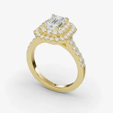 Brexa Emerald 14KY Ring - Loading