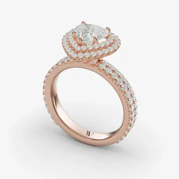 Caela Heart 14KR Ring - Loading