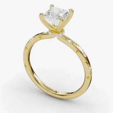 Celestyn Princess 14KY Ring - Loading