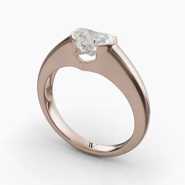 Elen Heart 14KR Ring - Loading