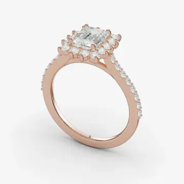 Elite Juniper Emerald 14KR Ring - Loading