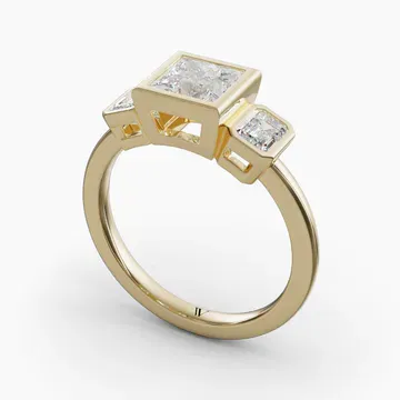 Elix Princess 14KY Ring - Loading