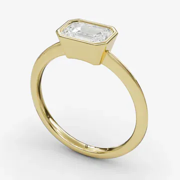 Galen Emerald 14KY Ring - Loading