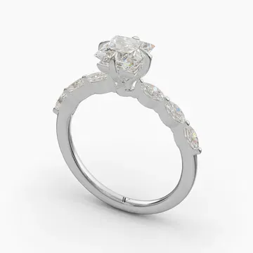Garo Princess 14KW Ring - Loading