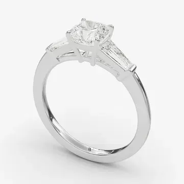 Glyss Cushion PT Ring - Loading