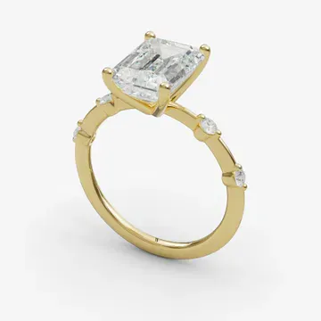 Hriw Emerald 14KY Ring - Loading