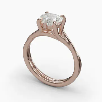 Iridell Heart 14KR Ring - Loading