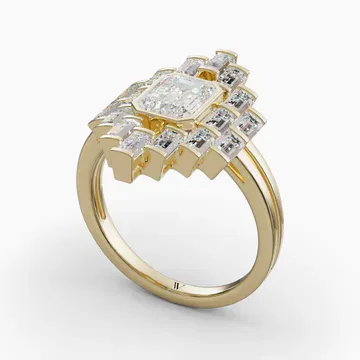 Kryst Emerald 14KY Ring - Loading
