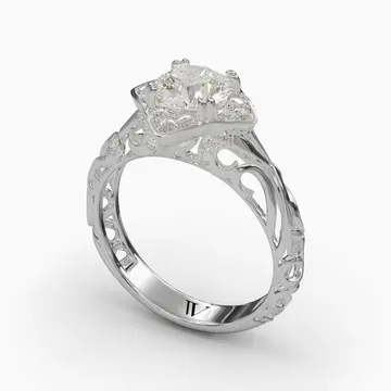 Larimar Round 14KW Ring - Loading
