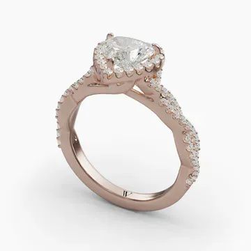 Meraki Heart 14KR Ring - Loading