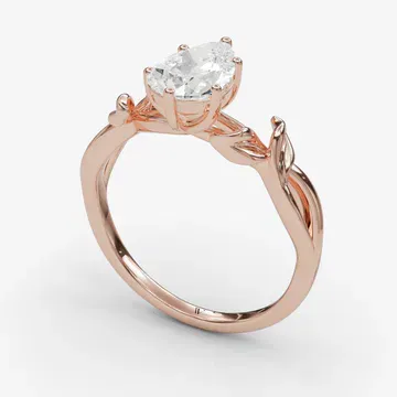 Mirel Pear 14KR Ring - Loading