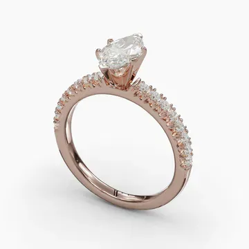 Nela Marquise 14KR Ring - Loading