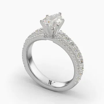 Riven Pear 14KW Ring - Loading