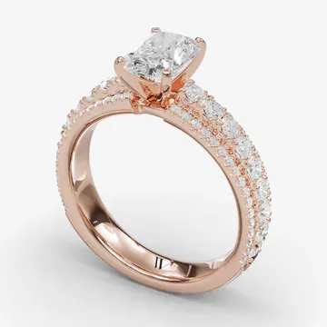 Riven Radiant 14KR Ring - Loading